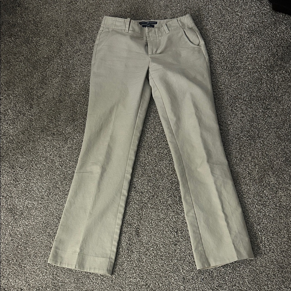GAP Women's stretch straight khaki pants 2
